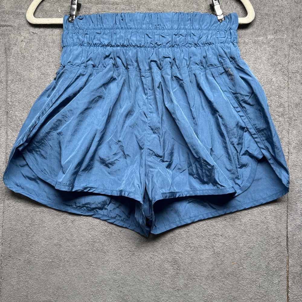 The Way Home Shorts Womens‎ M Blue Running Activewear Free People FP Movement